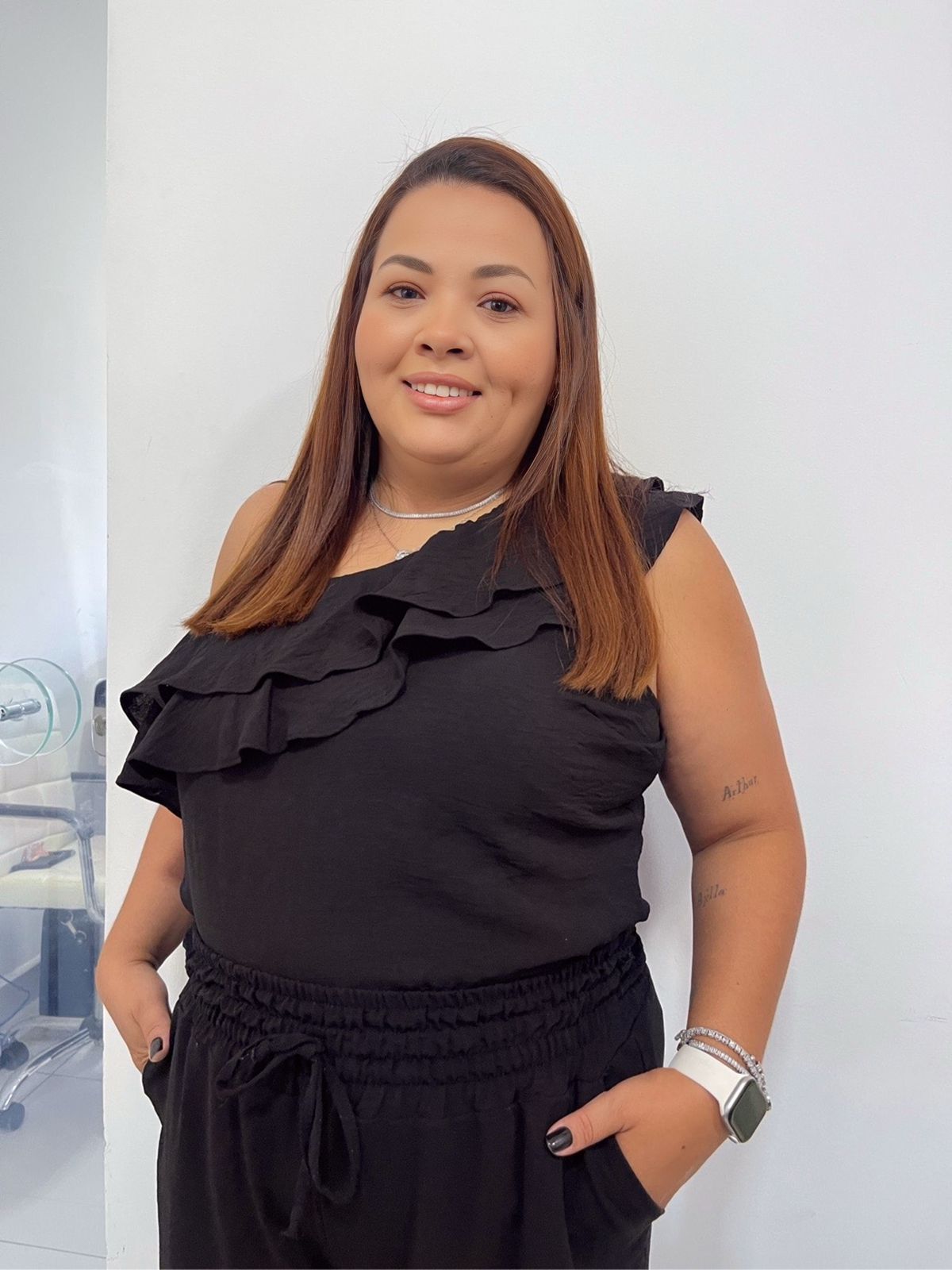 Geisse Zanette, Recepcionista